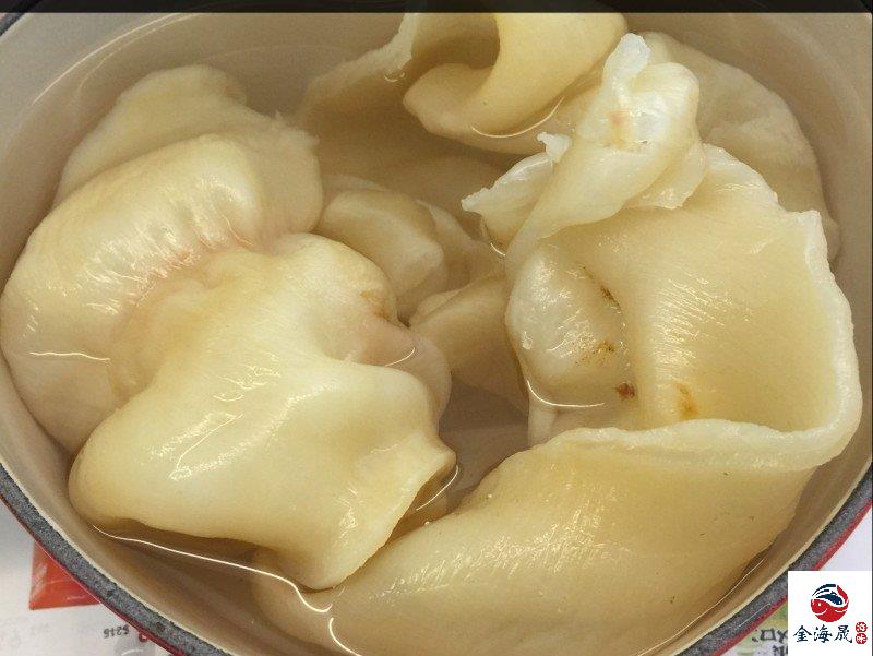 Soaking fish maw