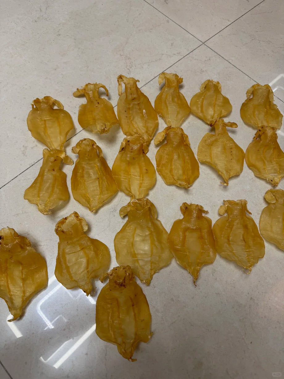 [Kam Hoi Shing Buyback Log] Mrs. Chan from Mei Foo parts with her 15-year collection of large-ear red-mouth aged fish maw: Professional appraisal record