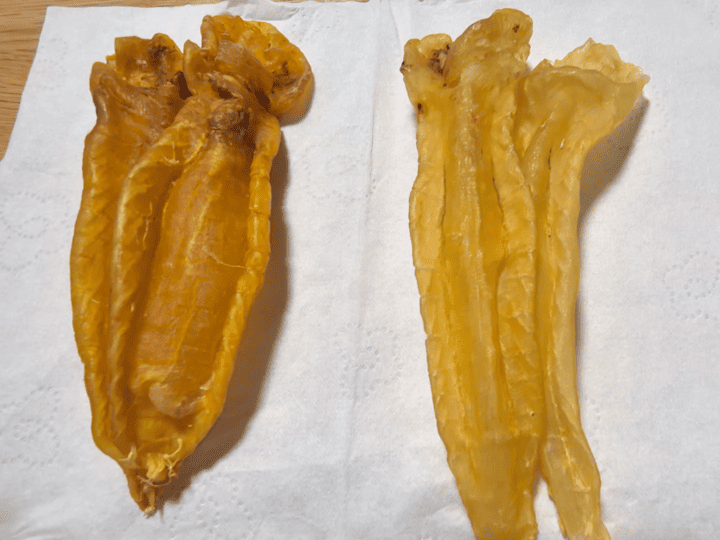 [Buyback Case] Mrs. Hui of Sha Tin parts with her collection: aged male Zha fish maw sells at a strong market price, with the authentication process explained